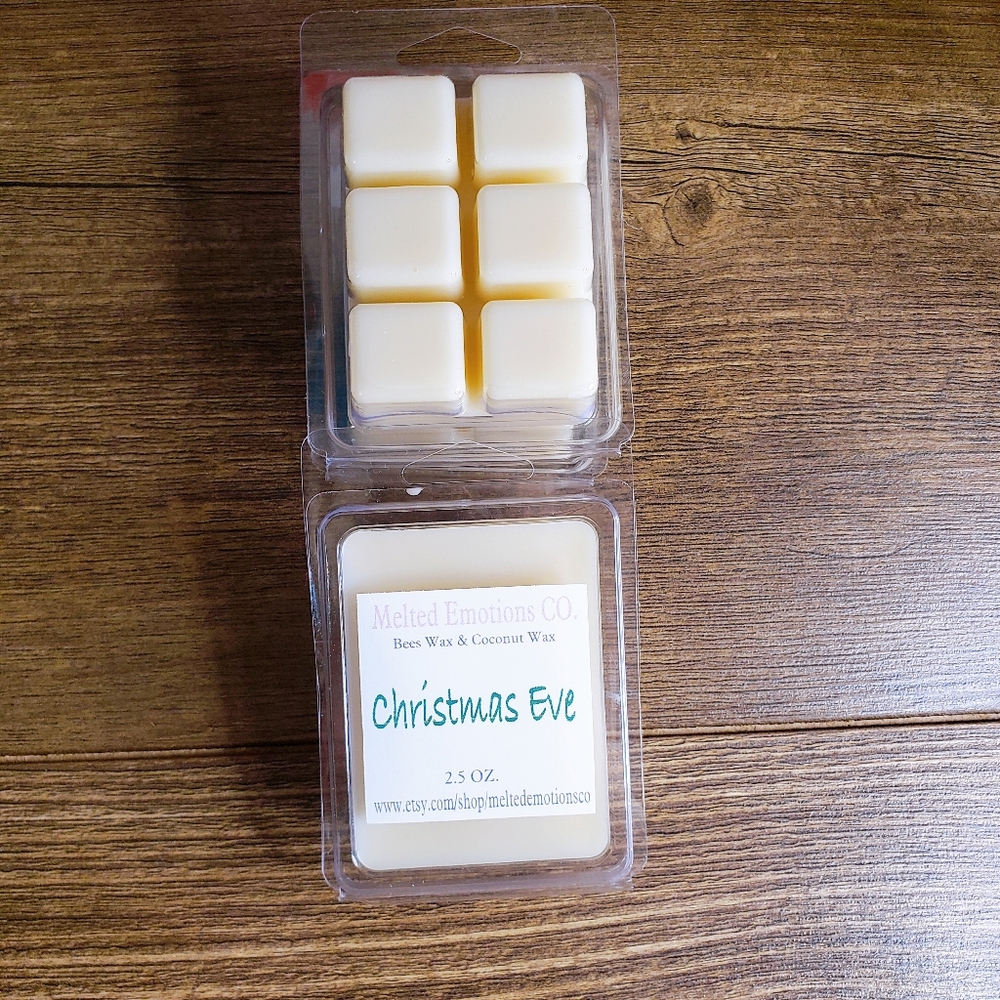 Christmas eve wax melts handmade